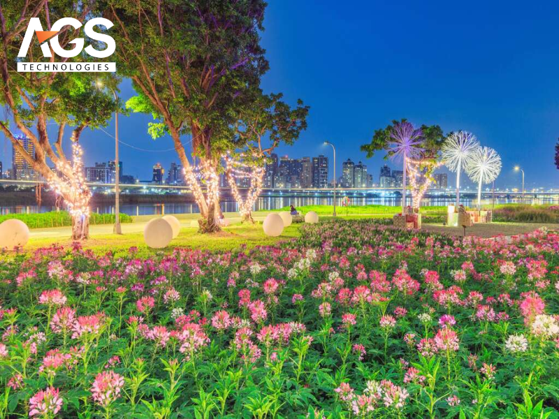 Mẫu 4: Kết hợp tiện ích công cộng