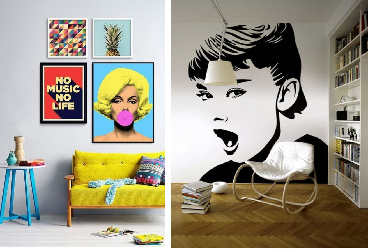 Phong cách thiết kế Pop Art