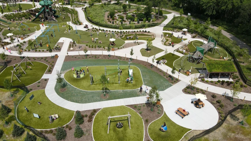 thiết kế vườn 1000m2