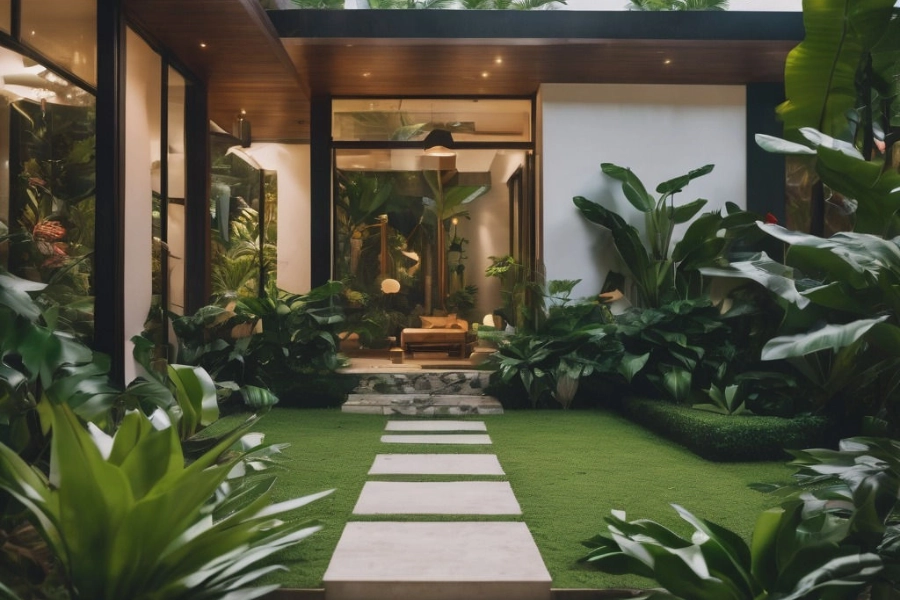 Thiết Kế Sân Vườn 30m2 Đẹp, Tối Ưu Không Gian Nhỏ, Ấn Tượng