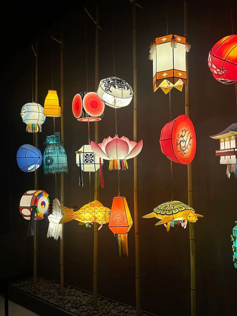 trang trí tết trung thu