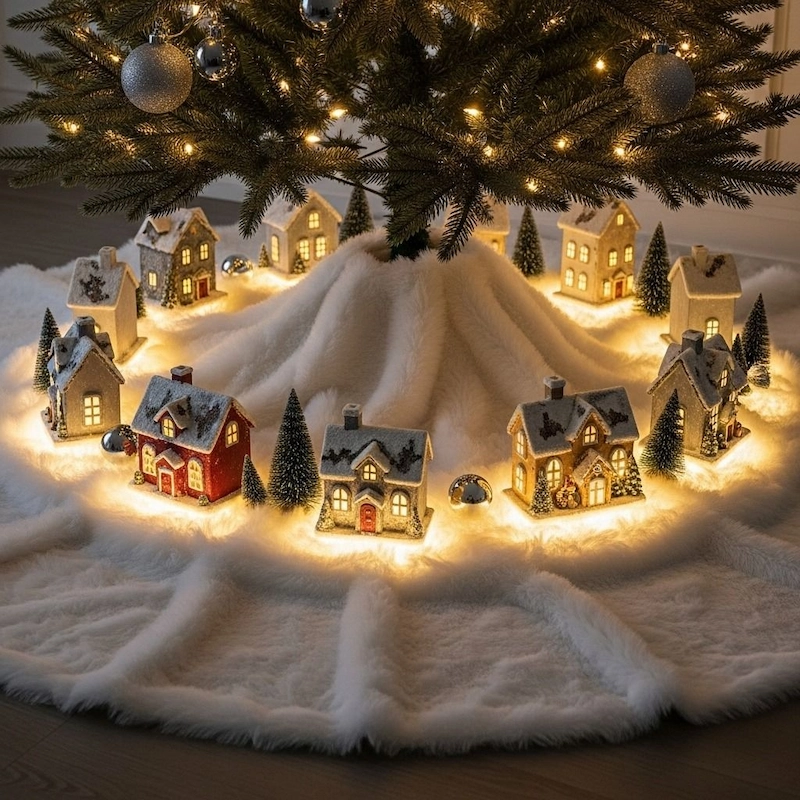 Khung cảnh tuyết trắng tinh tế (Nguồn: Pinterest)