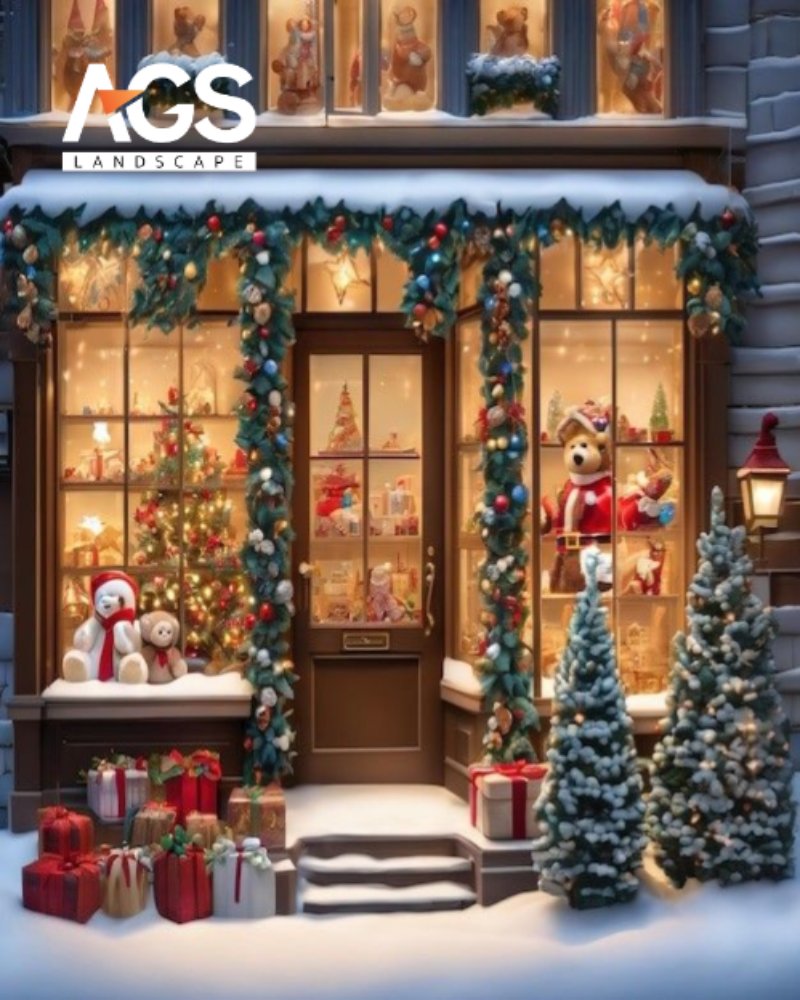 Các tiểu cảnh Giáng sinh ngoài trời (Nguồn: Pinterest)