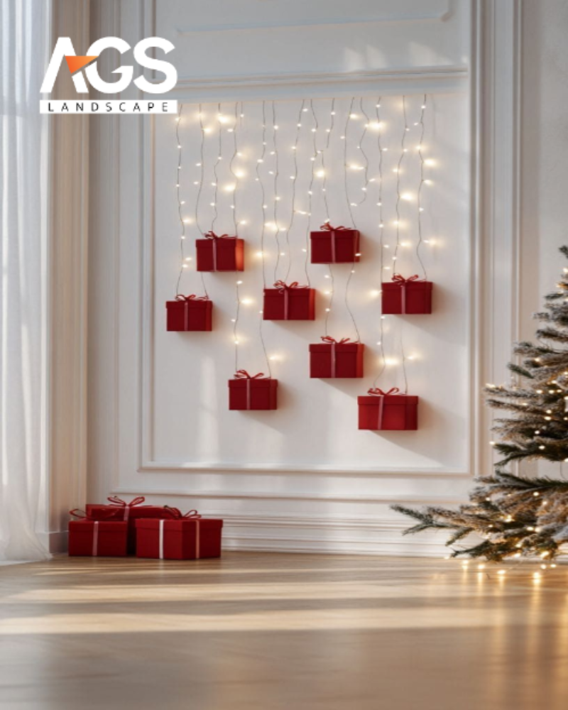 Lợi ích của trang trí Noel trên tường (Nguồn: Pinterest)