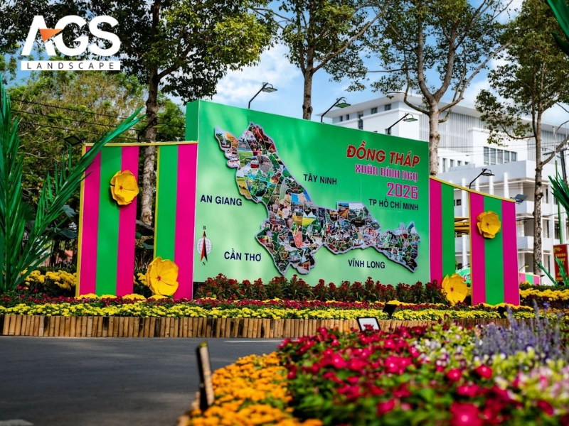 Đường hoa Xuân Đồng Tháp 2026