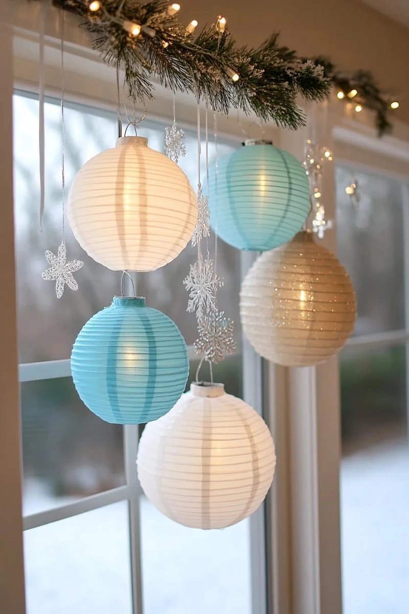 Đèn lồng giấy hoặc tre (Nguồn: Pinterest)