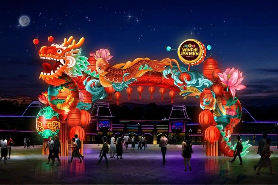 Cách trang trí sân khấu trung thu: Từ ý tưởng nghệ thuật đến thi công thực tế