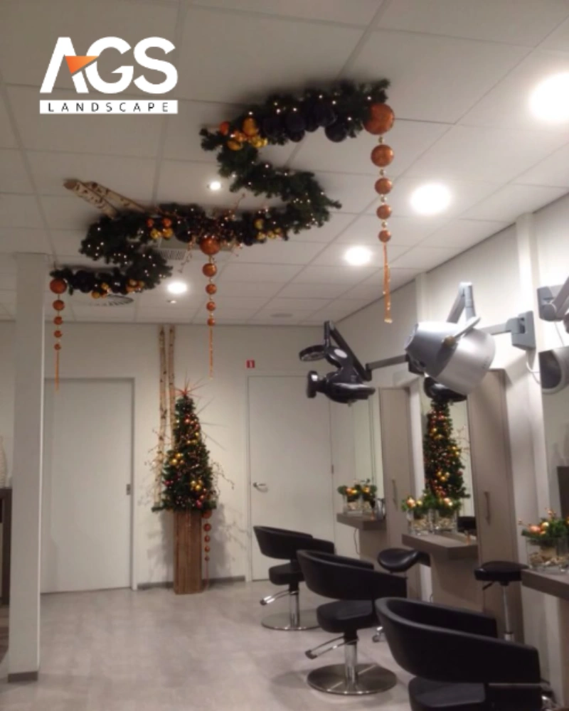 Trang trí khu vực chờ/thử đồ (Nguồn: Pinterest)