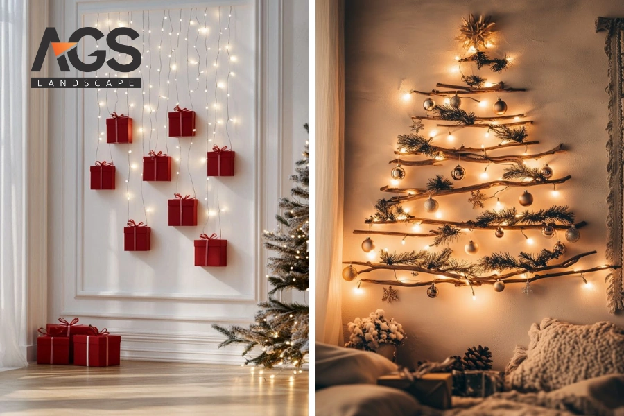 Các Cách Trang Trí Noel Trên Tường Đơn Giản, Dễ Làm Mà Vẫn Đẹp