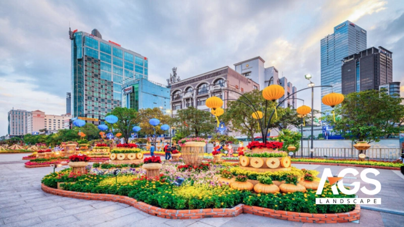 Các tiêu chí lựa chọn vật liệu trang trí đô thị phù hợp ( Nguồn : AGS Landscape) 