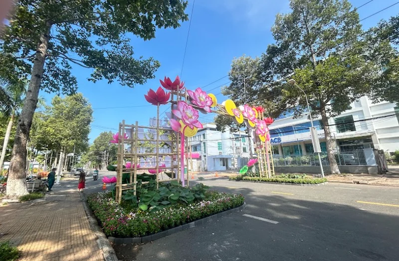 Tiểu ảnh đẹp tạo hình dựa theo hoa sen rực rỡ, độc đáo (Nguồn: AGS Landscape)