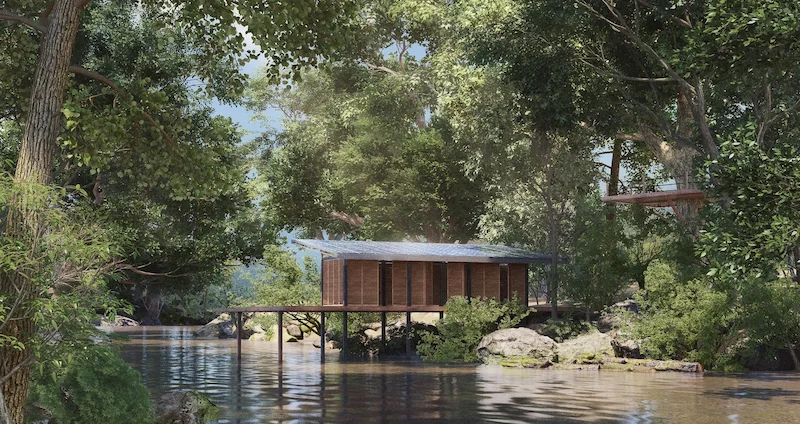 Thiết kế cảnh quan resort sinh thái rừng Thiết kế cảnh quan resort sinh thái rừng