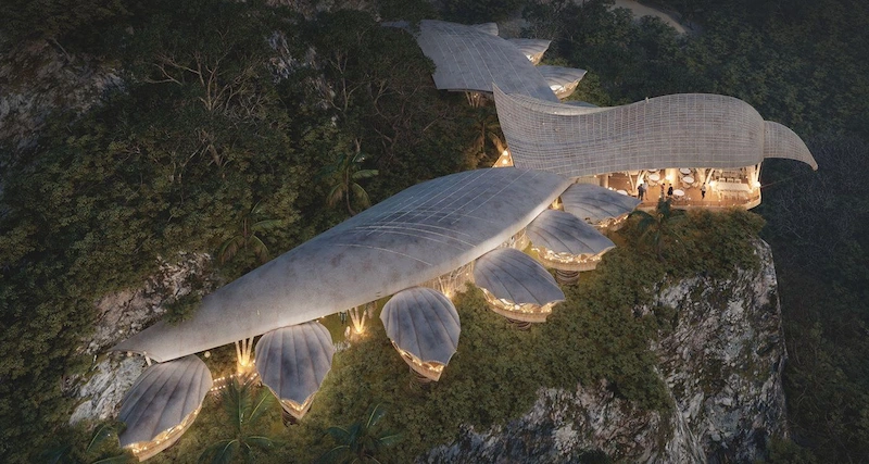 Thiết kế cảnh quan khu nghỉ dưỡng trên núi