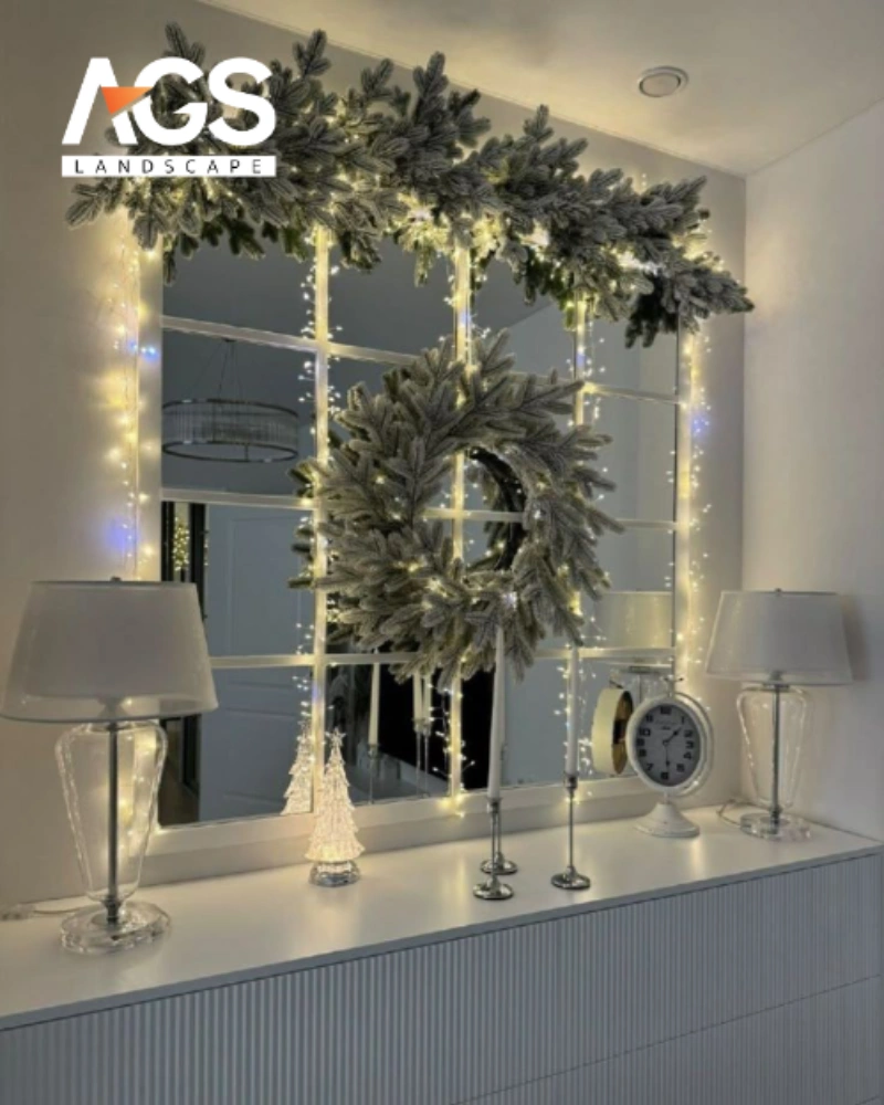 Trang trí với các vật phẩm phản chiếu (Nguồn: Pinterest)