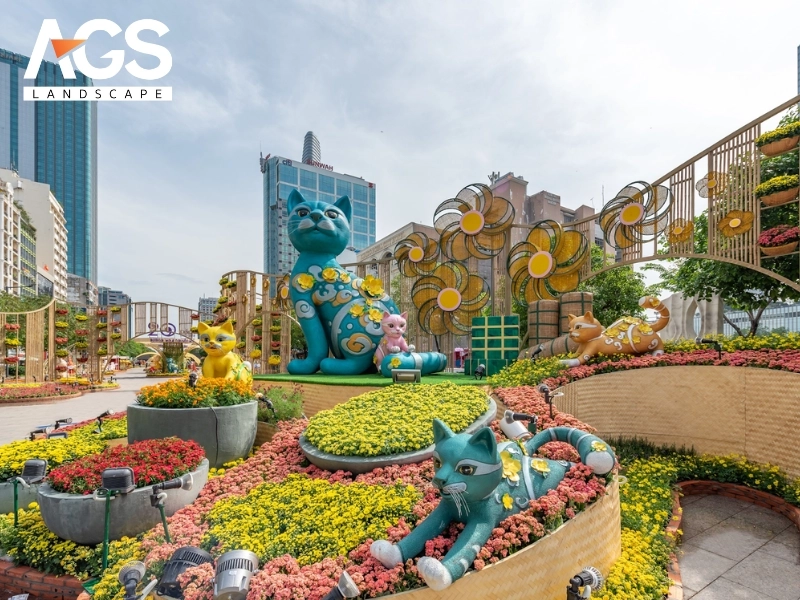 Các nguyên tắc cốt lõi khi thiết kế đường hoa có hình vòng cung