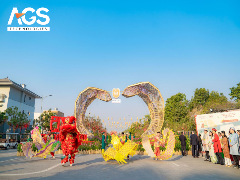 Ý nghĩa và vai trò của cổng chào Tết trong không gian cảnh quan