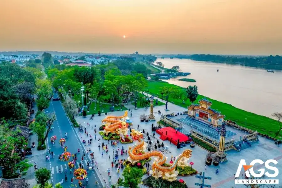 Thiết Kế Đường Hoa Theo Phong Thủy Thu Hút Tài Lộc, May Mắn 