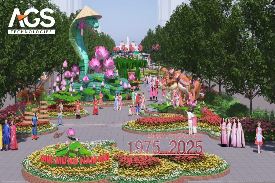 Xu Hướng Thiết Kế Đường Hoa Chủ Đề Chào Xuân Độc Đáo, Ấn Tượng