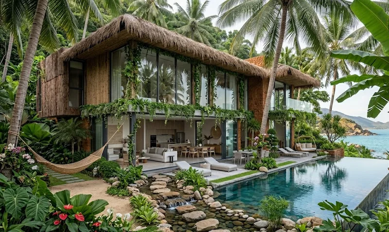 Mẫu Biệt Thự Nghỉ Dưỡng