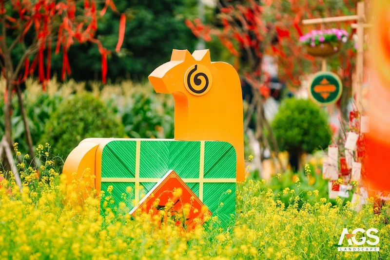 Đường hoa Home Hà Nội Xuân 2026