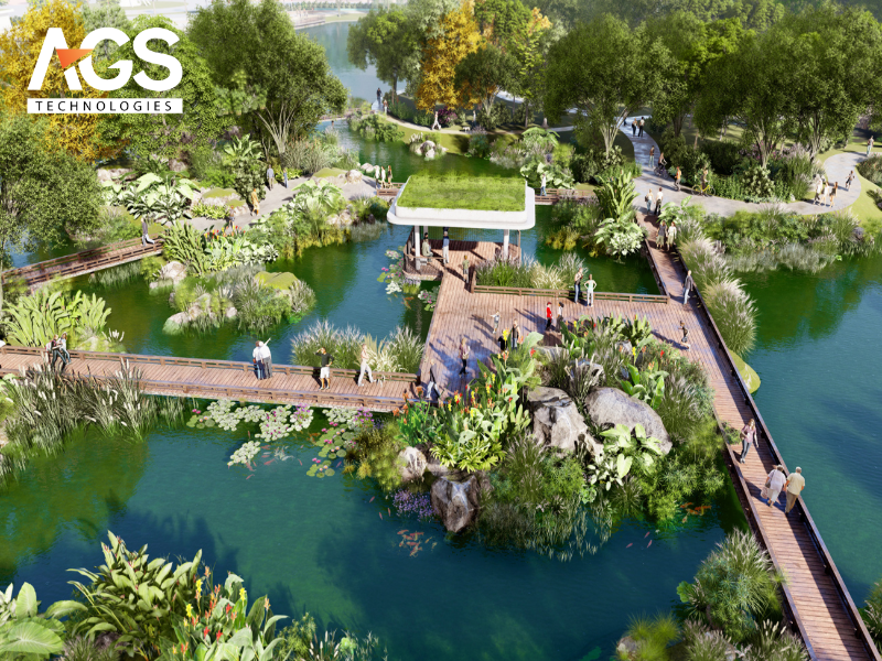 Mẫu 3: Đậm chất bản địa, sinh thái