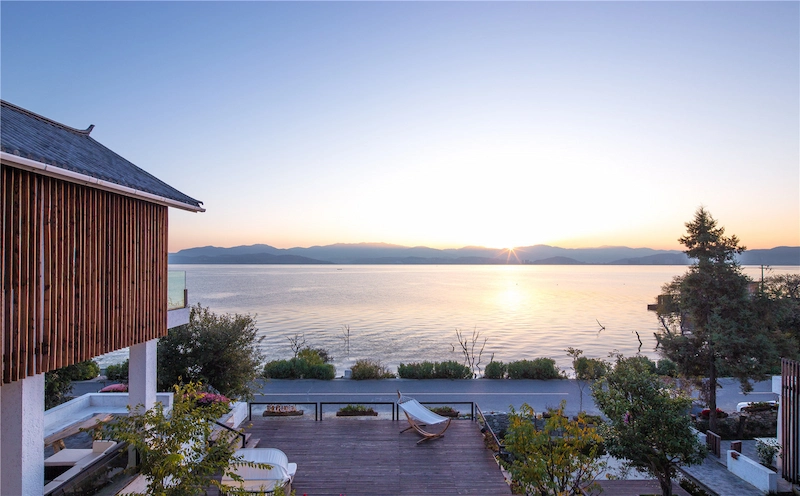 Ý tưởng thiết kế cảnh quan resort ven hồ