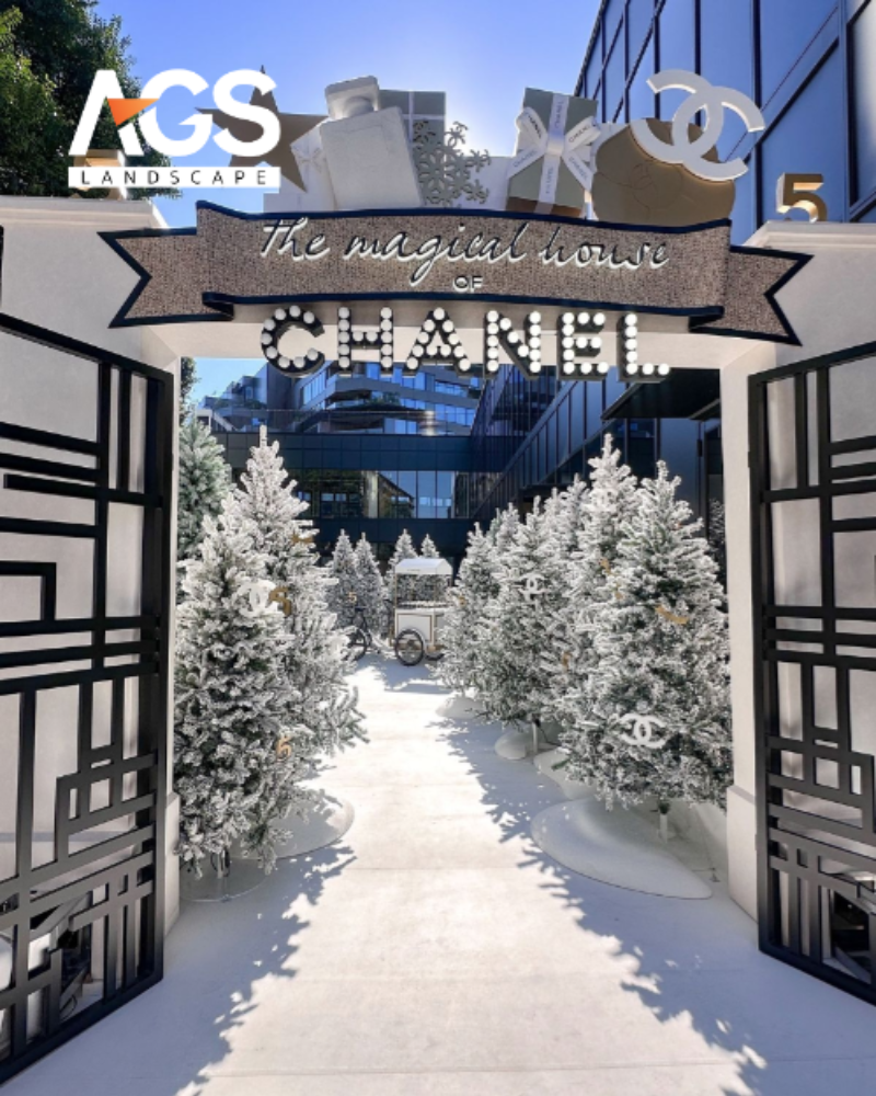 Góc "Check-in" độc đáo với backdrop 3D (Nguồn: Pinterest)