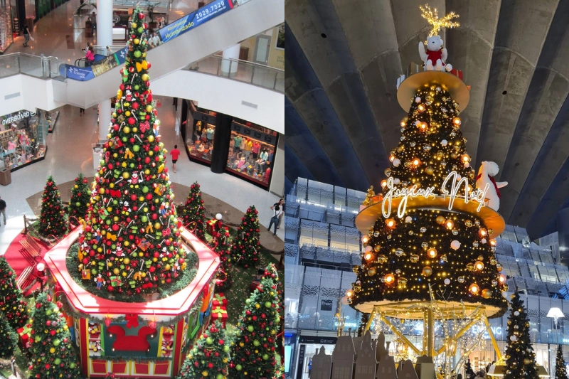 Trang trí Noel trung tâm thương mại