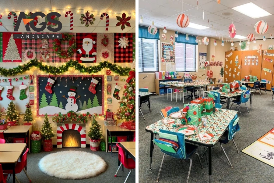 10+ Ý Tưởng Trang Trí Noel Lớp Học Vui Tươi, Tạo Niềm Vui Cho Học Sinh