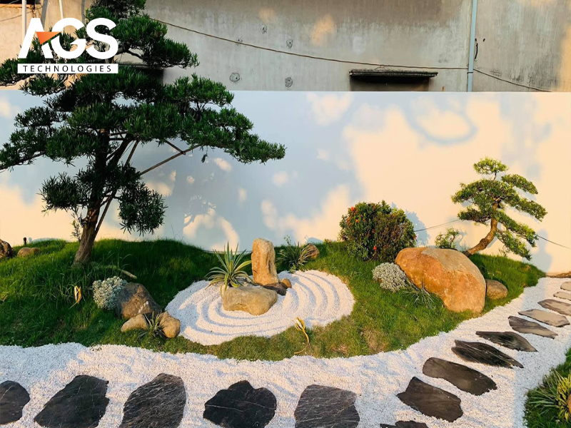 Tiểu cảnh khô với chủ đề biển