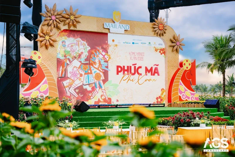 Đường hoa Home Hà Nội Xuân 2026