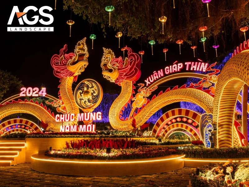 Cách thể hiện biểu tượng văn hóa qua hình ảnh trực quan (Nguồn: AGS Landscape)