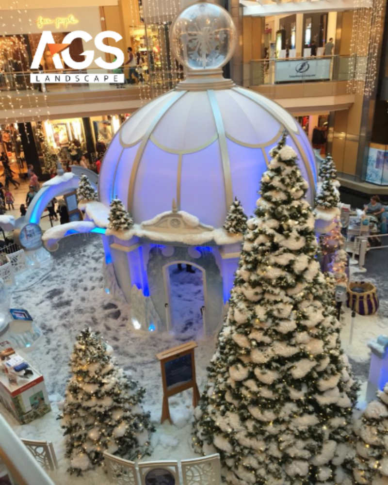 Khu vườn băng giá hoặc xứ sở thần tiên mùa đông (Nguồn:Pinterest)