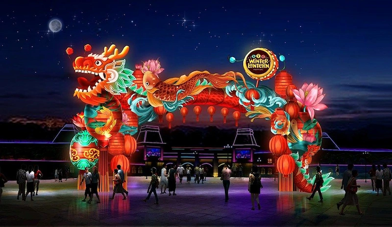 cổng chào trung thu
