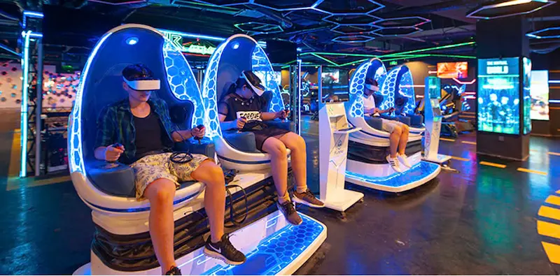 Ứng dụng công nghệ trong trang trí trung tâm thương mại