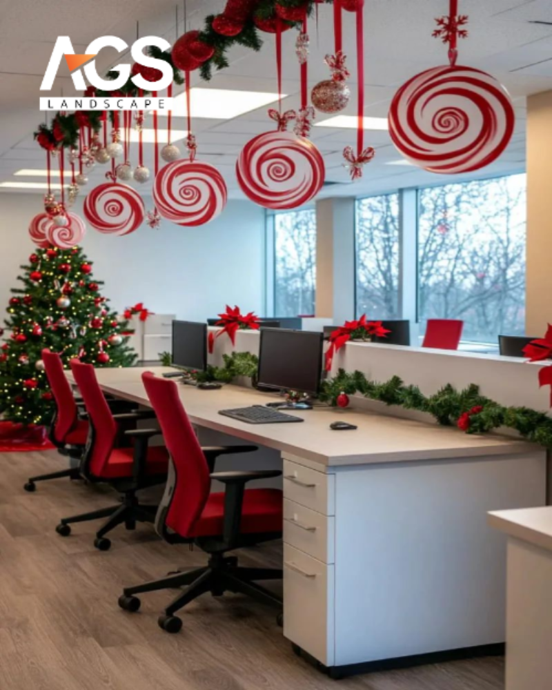  Lợi ích khi đầu tư vào trang trí Noel văn phòng chuyên nghiệp (Nguồn: Pinterest) 