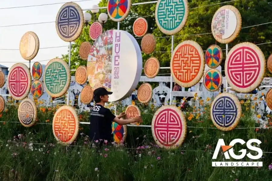 Ý Tưởng Trang Trí Đường Hoa Tết Ấn Tượng Độc Đáo Mới Nhất