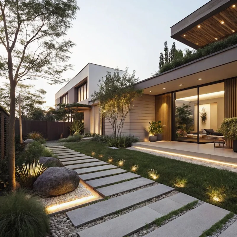 nhà sân vườn 200m2