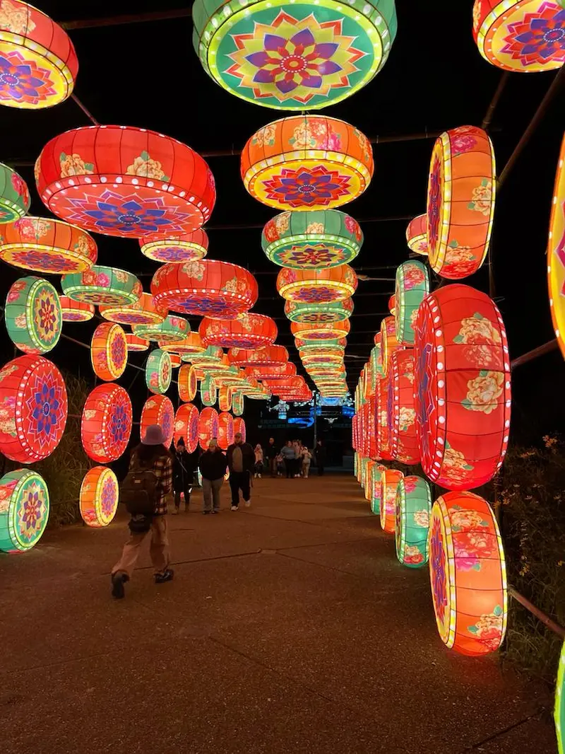 trang trí cổng chào trung thu