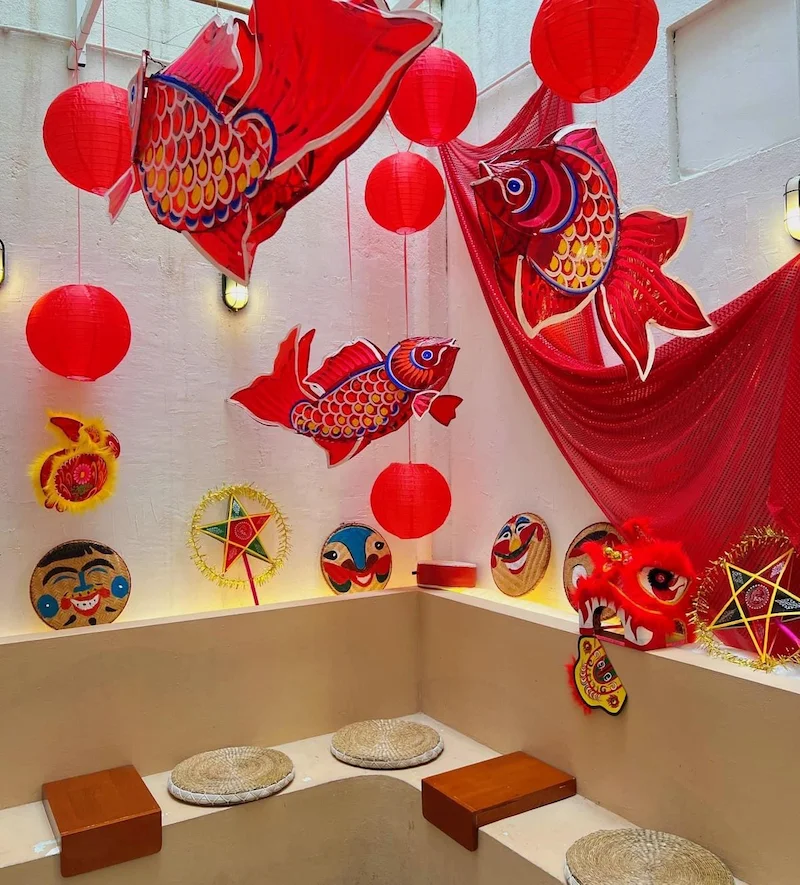 trang trí trung thu cho cửa hàng