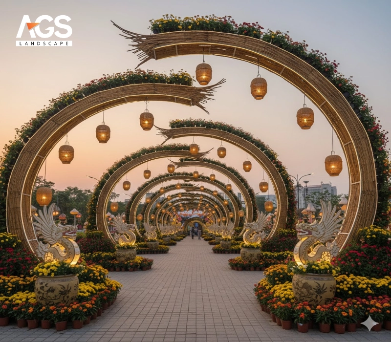 Phong cách văn hóa truyền thống kết hợp đương đại (Nguồn: Gemini)