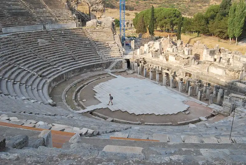 Nhà hát lớn Ephesus ( Nguồn: Turkish Archaeological News )