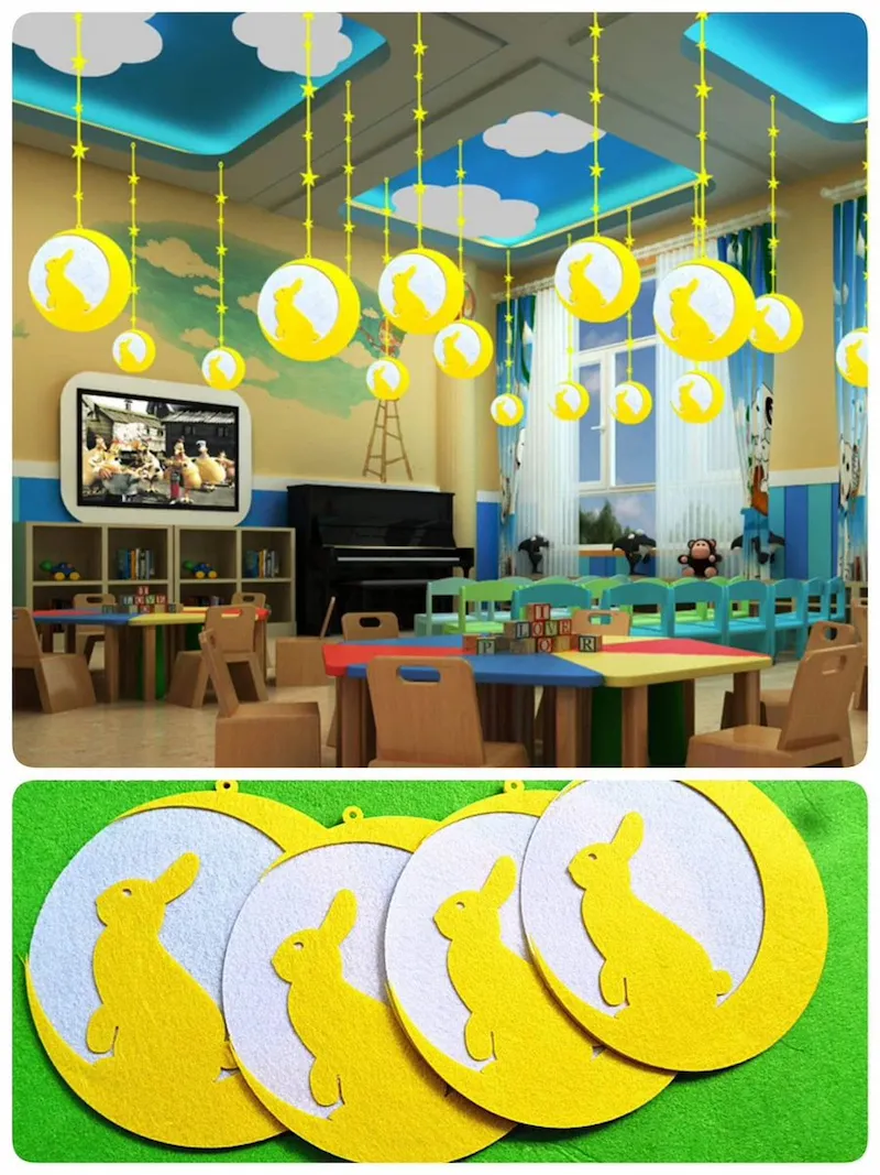 trang trí trung thu cho lớp học