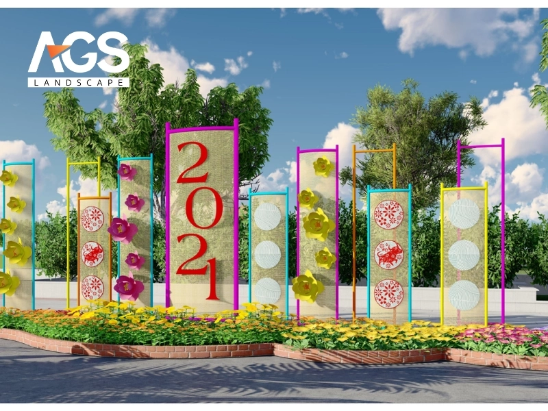 Yếu tố tạo nên một mô hình tiểu cảnh Tết đẹp và ấn tượng