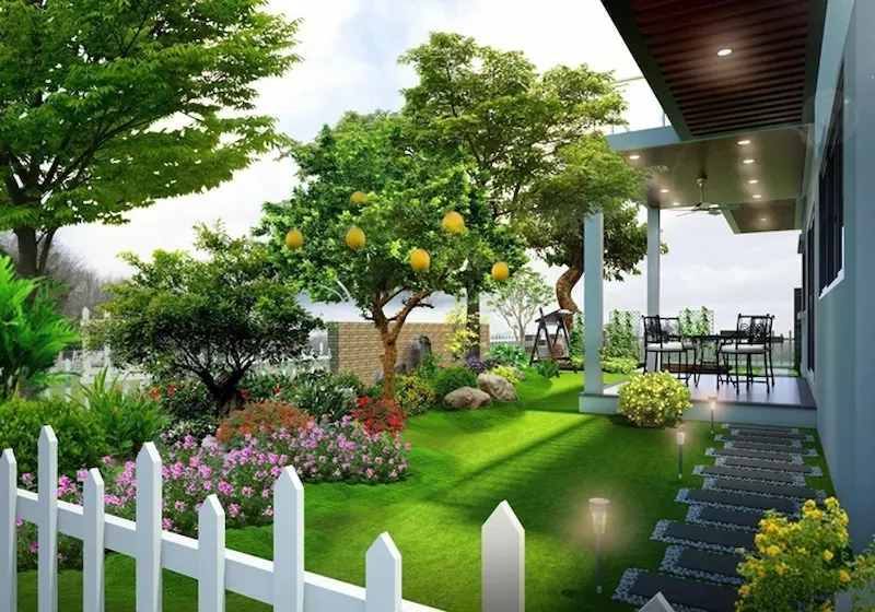Thiết kế cảnh quan bất động sản cho khu vực có diện tích nhỏ