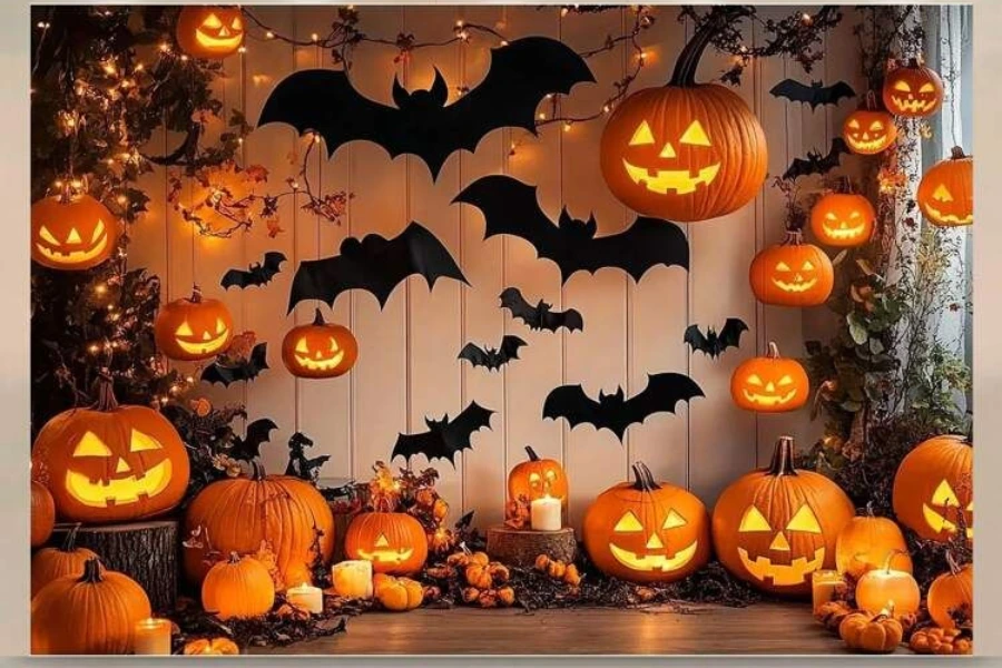 6 Ý Tưởng Trang Trí Background Halloween Ấn Tượng, Tạo Không Gian Ma Mị
