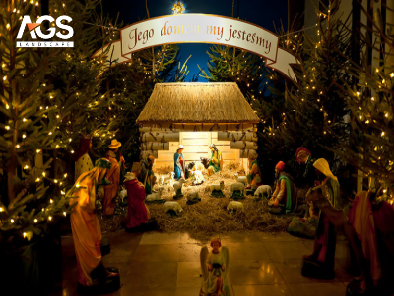 Lời khuyên để hang đá Giáng Sinh bền đẹp và an toàn