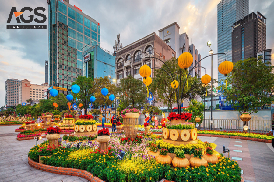 So Sánh Đường Hoa và Tuyến Phố Hoa Trong Thiết Kế Cảnh Quan Đô Thị