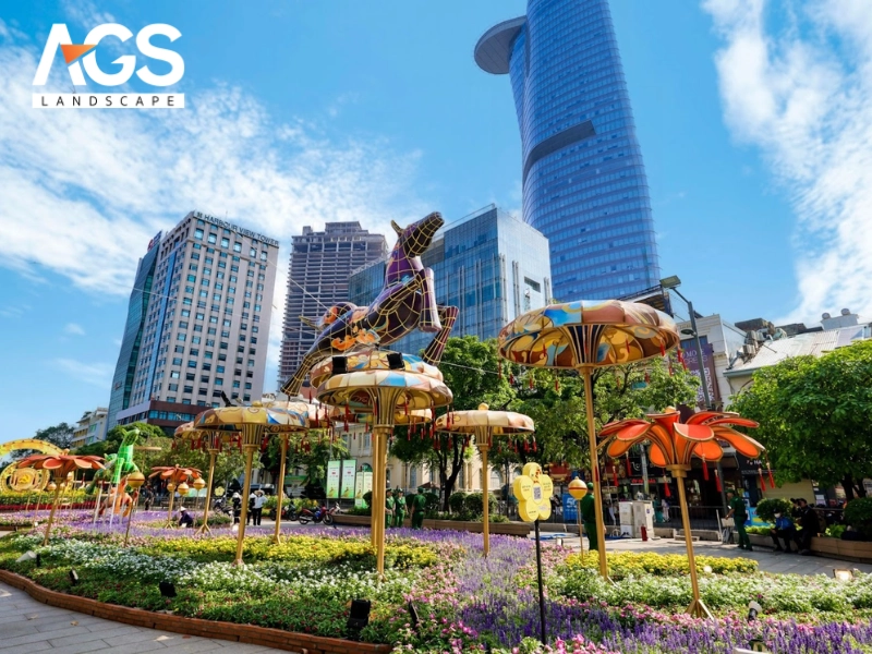 Đường hoa Nguyễn Huệ 2026 Đường hoa Nguyễn Huệ 2026