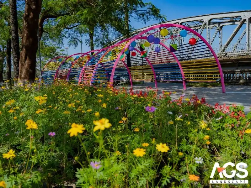 Công viên phong cách Nhật Bản xanh mát, thư thái và tĩnh lặng (Nguồn: AGS Landscape)